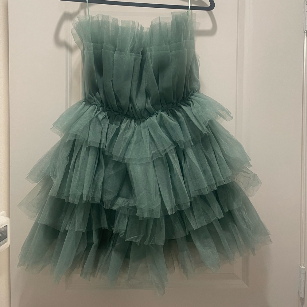 Green dress